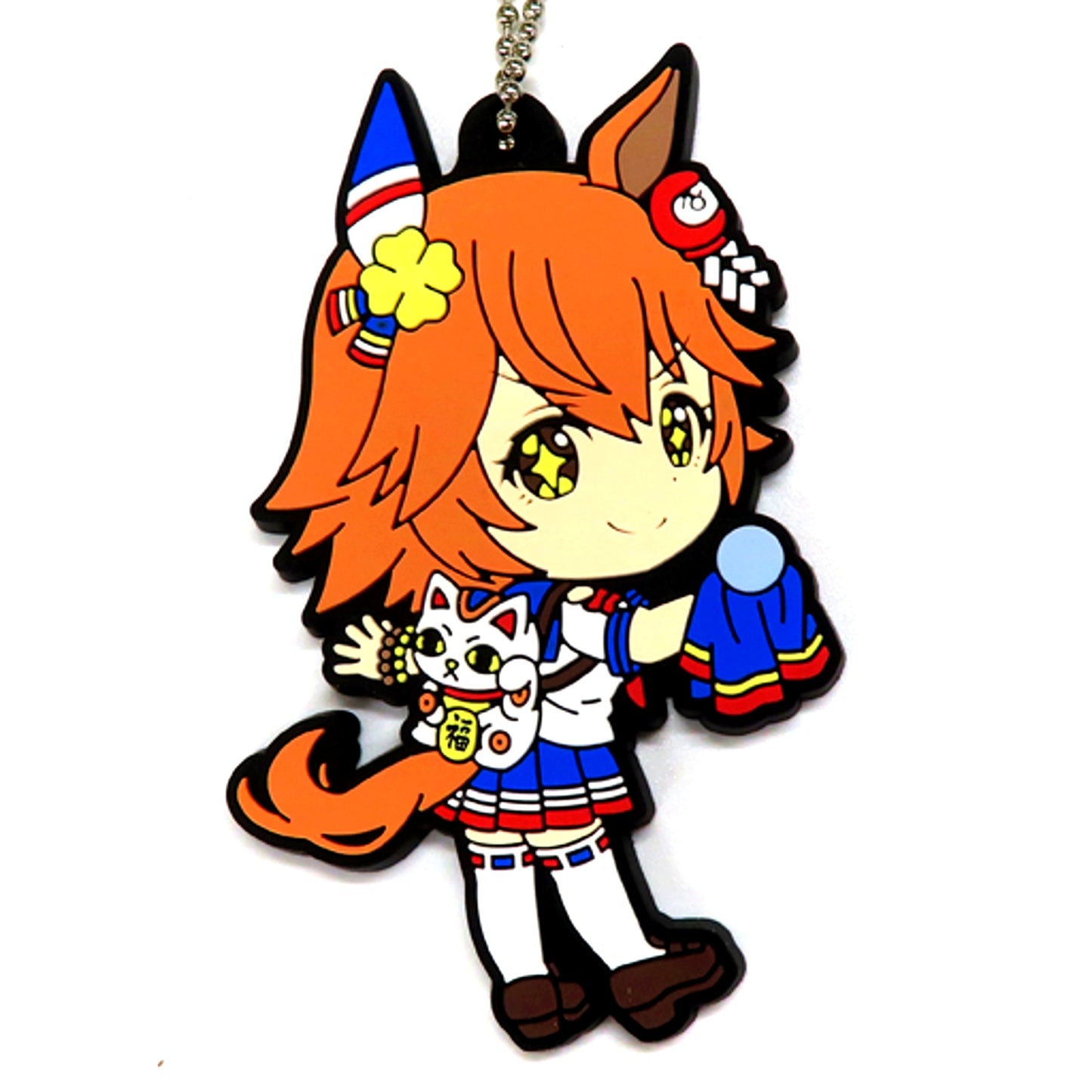 Machikane Fukukitaru I Prize Kyun Chara Illustrations Ichiban Kuji Uma Musume Pretty Derby Part 2 Rubber Mascot [USED]