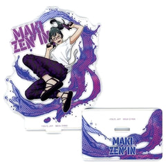 Jujutsu Kaisen Maki Zenin Acrylic Stand Sega Lucky Kuji Jujutsu Kaisen Splash x Battle Prize I Acrylic Stands [USED]