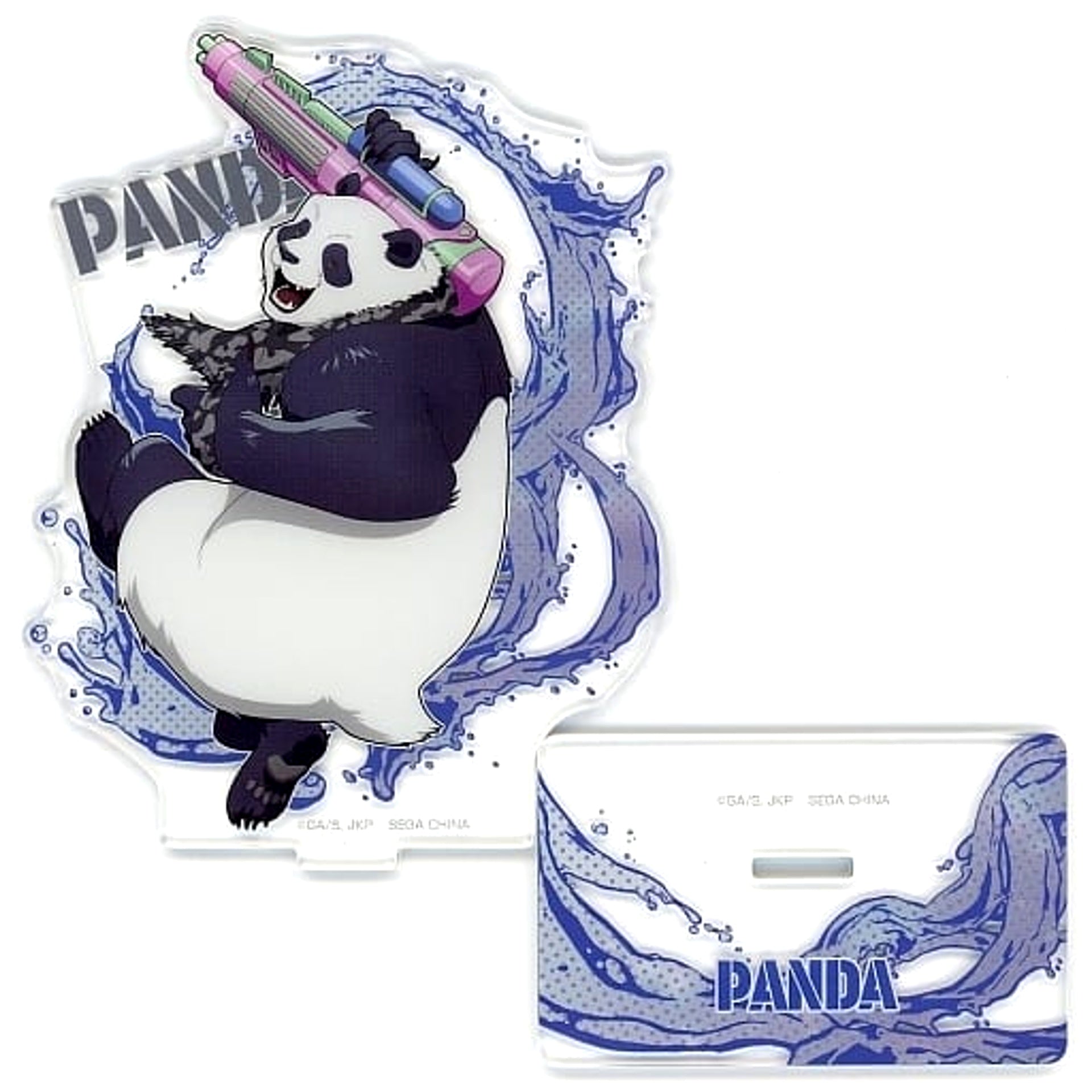 Sega Lucky Kuji Jujutsu Kaisen SPLASH x BATTLE Prize I Panda Acrylic Stand Acrylic Stands [USED]