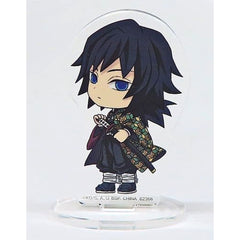 Demon Slayer Kimetsu no Yaiba Giyu Tomioka Kyun Chara Illustrations Acrylic Stand Ichiban Kuji Oni no Sumu Machi Prize G Acrylic Stands [USED]