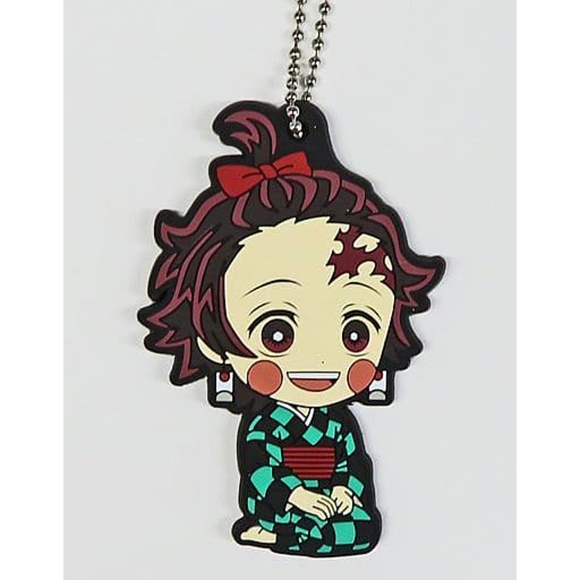 Demon Slayer: Kimetsu no Yaiba Sumiko Tanjiro Kamado Ichiban Kuji Town Where Demons Live Rubber Mascot Kyunchara Illustrations Prize H [USED]