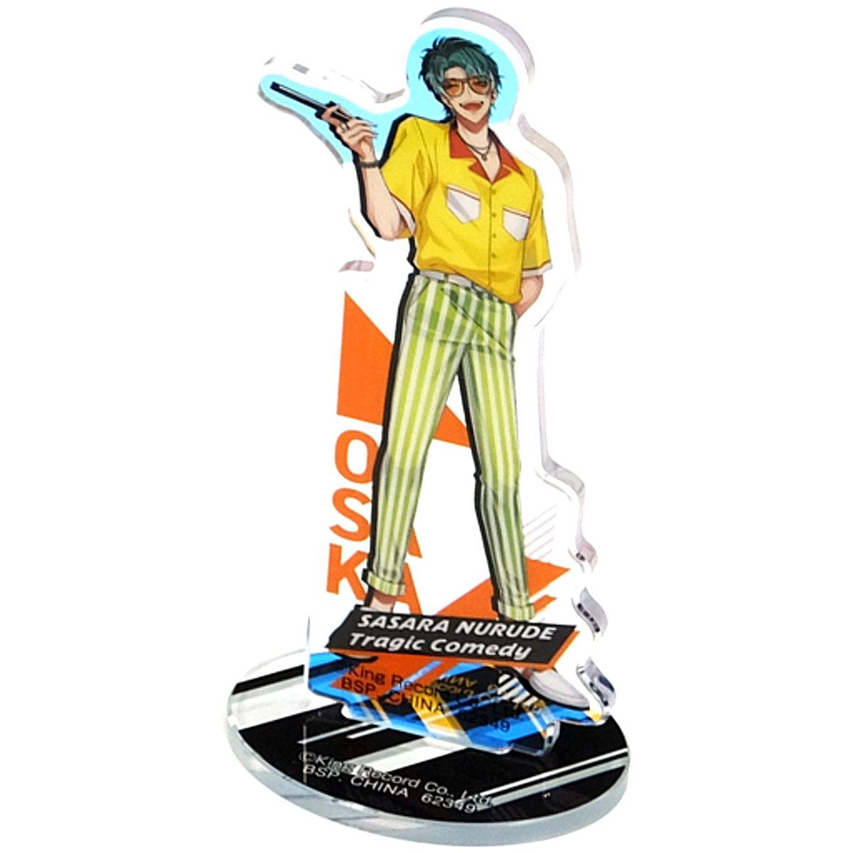 Sasara Nurude Hypnosis Mic: Division Rap Battle Ichiban Kuji Hologram Acrylic Stand 3rd S Prize [USED]