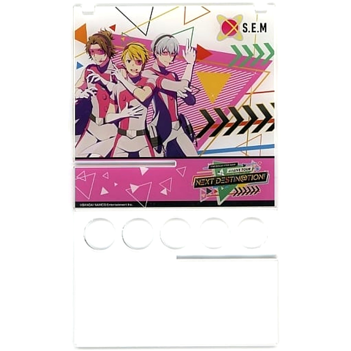 THE IDOLM@STER SideM S.E.M 315Pro Official Concert Light Stand 6thLIVE TOUR NEXT DESTINATION! Exclusive [USED]