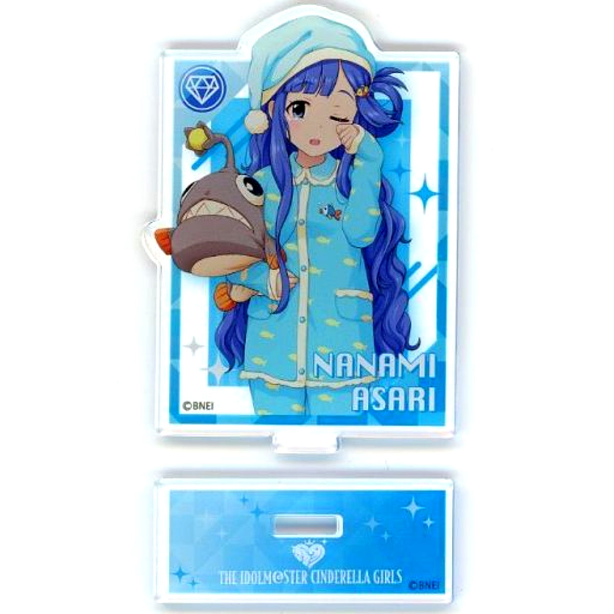 Nanami Asari Night Party D Prize-6 The Idolmaster Cinderella Girls Kotobukiya Kuji stage01 Mini Acrylic Stand [USED]