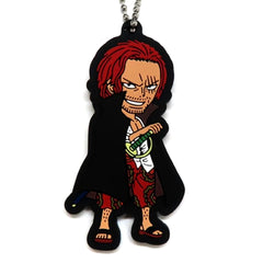 One Piece Film Red Shanks Ichiban Kuji Rubber Mascot Prize J [USED]