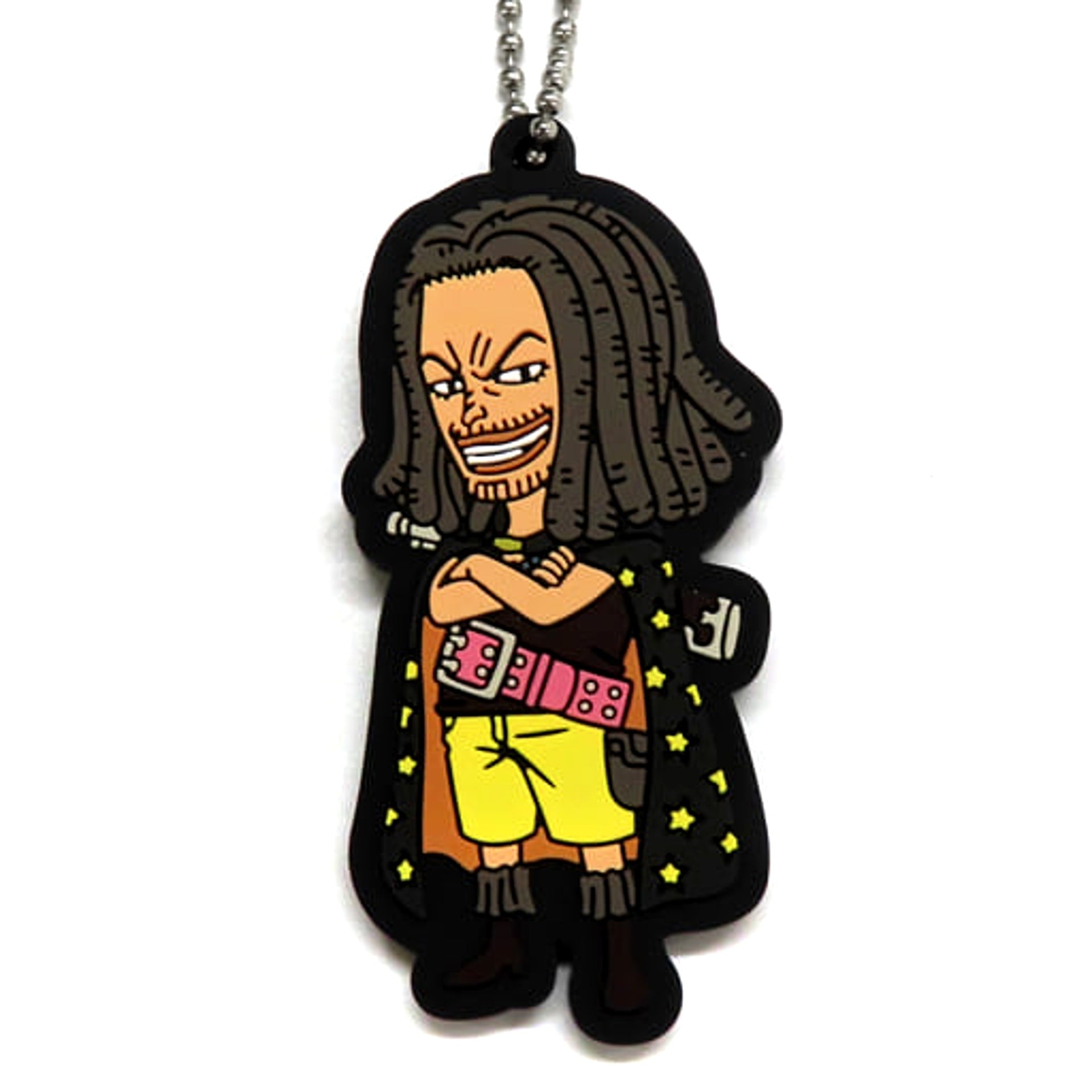 One Piece Film Red Yasopp Ichiban Kuji Rubber Mascot Prize J Keychains [USED]