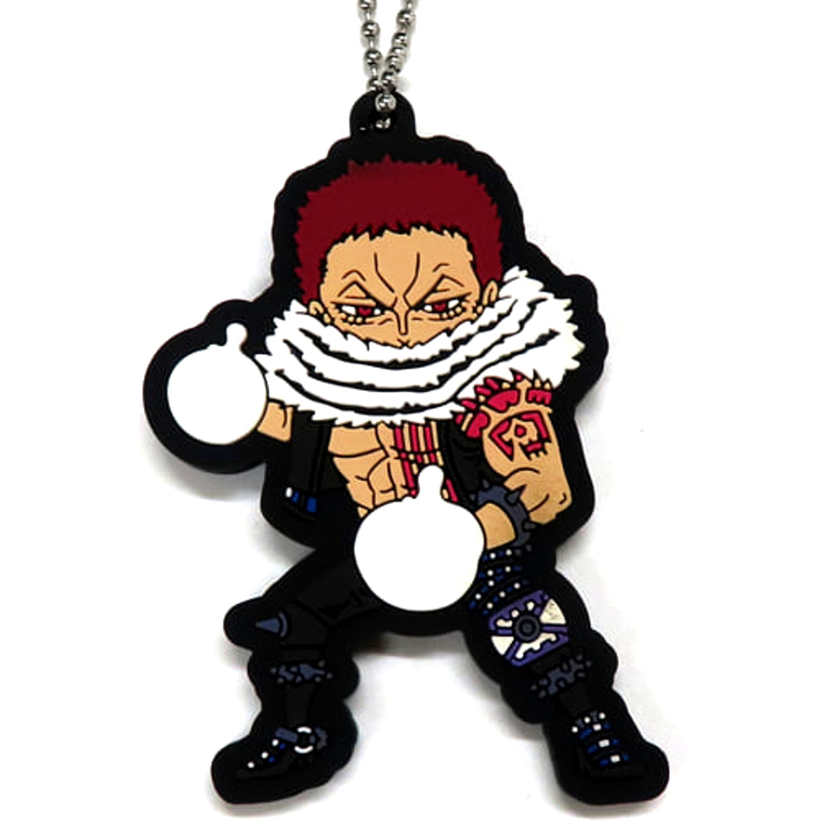 One Piece Film Red Charlotte Katakuri Ichiban Kuji Rubber Mascot Prize J [USED]