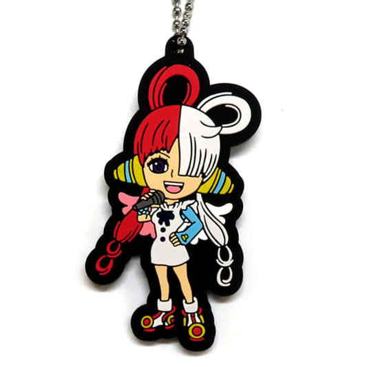 One Piece Film Red Uta Ichiban Kuji Rubber Mascot Prize J Keychains [USED]