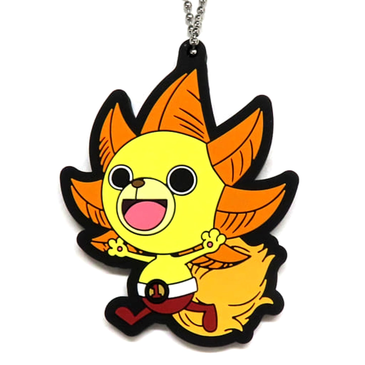 One Piece Film Red Thousand Sunny Ichiban Kuji Rubber Mascot Prize J Keychains [USED]