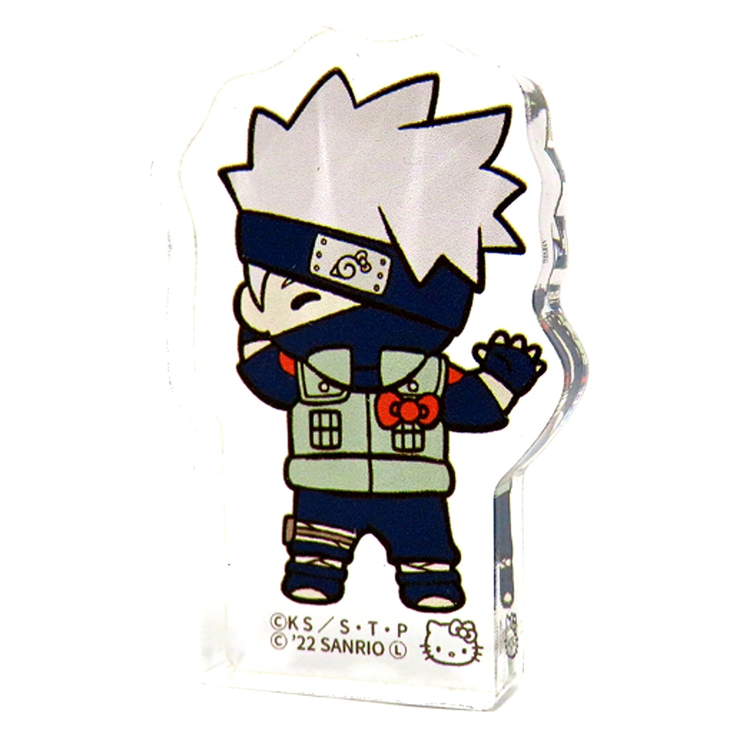 Kakashi Hatake x Hello Kitty Naruto x Sanrio Characters POP UP SHOP Acrylic Mascot [USED]