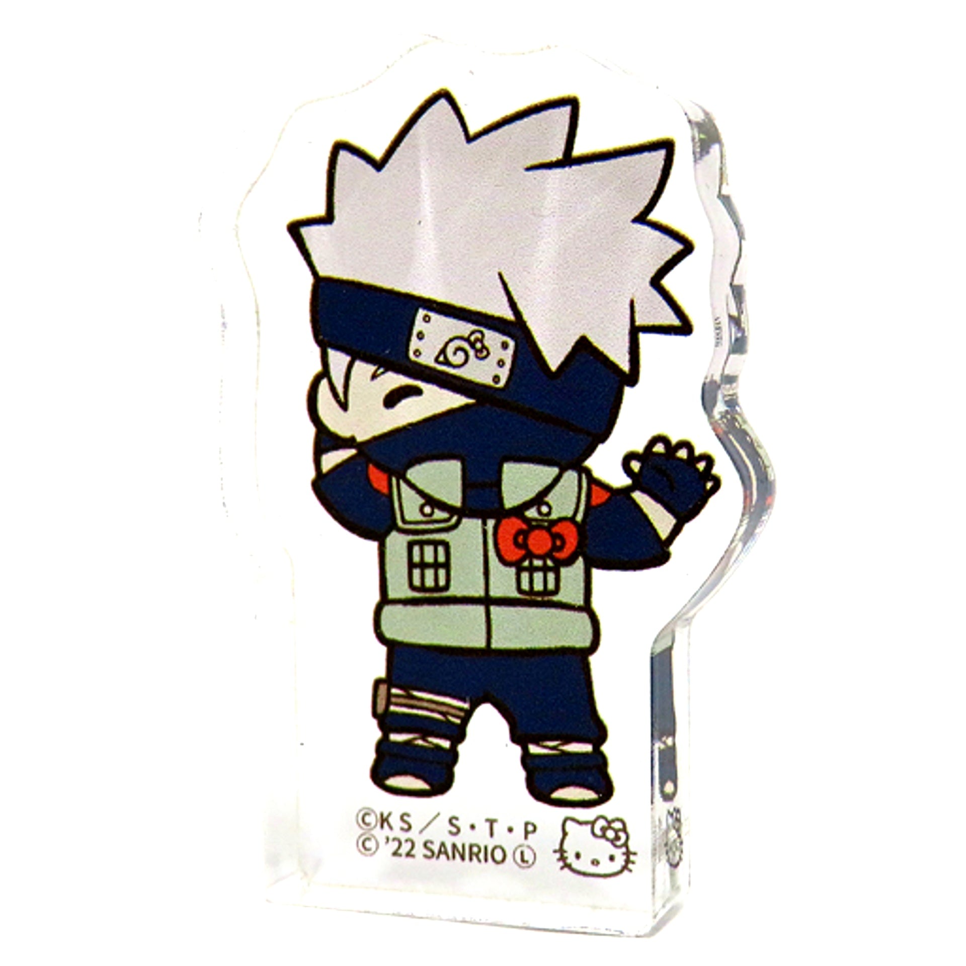 Kakashi Hatake x Hello Kitty Naruto x Sanrio Characters POP UP SHOP Acrylic Mascot [USED]