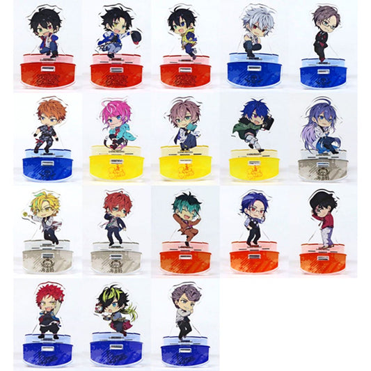 Set of 18 Hypnosis Mic: Division Rap Battle 5th ANNIVERSARY x LAWSON Yurayura Acrylic Stand [USED]