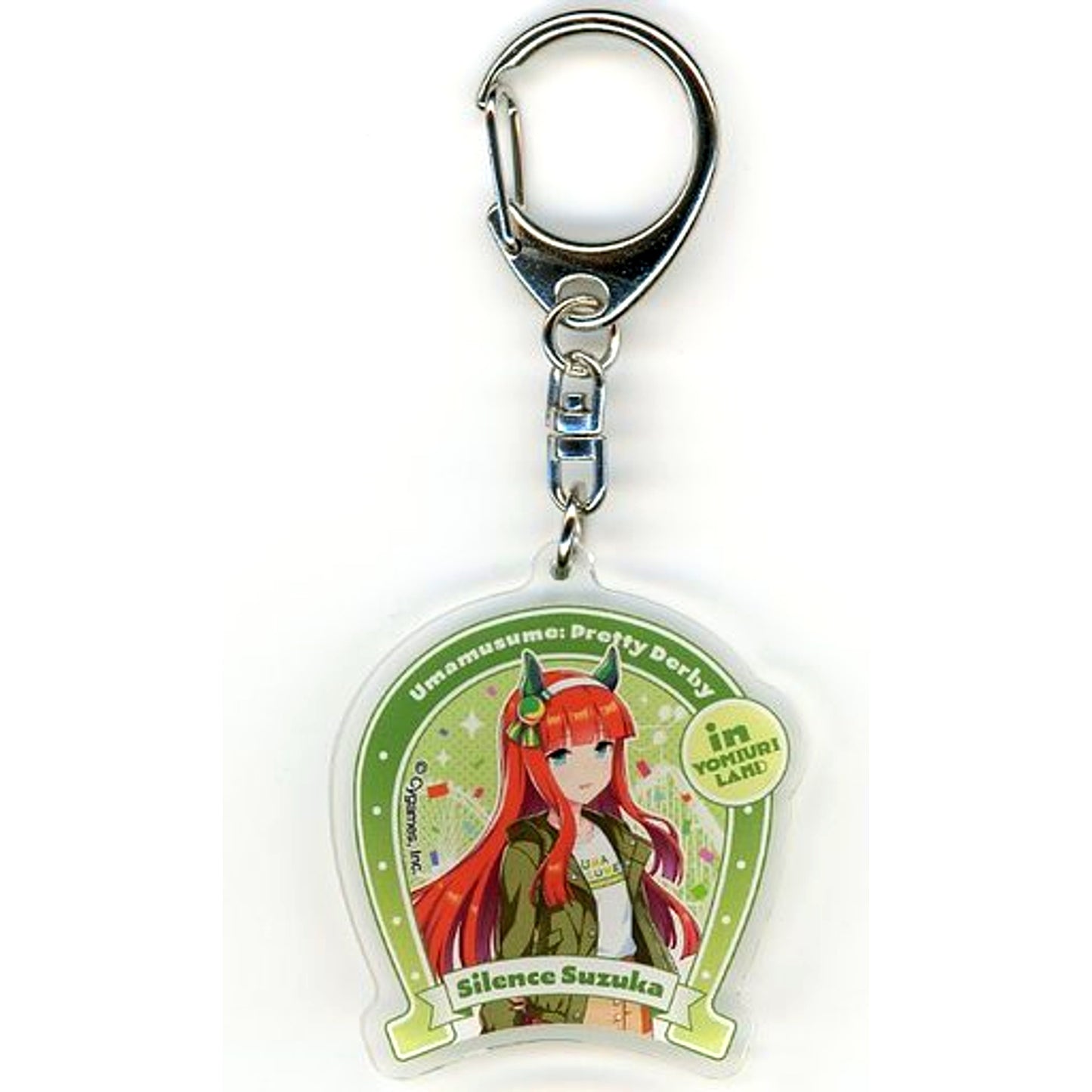 Silence Suzuka Uma Musume Pretty Derby Acrylic Keychain Yomiuri Land Ver. in Yomiuri Land [USED]