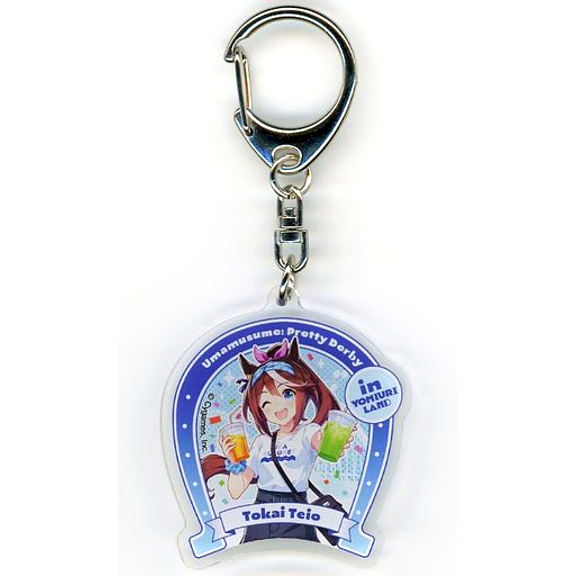 Tokai Teio Uma Musume Pretty Derby Acrylic Keychain Yomiuri Land Ver. in Yomiuri Land [USED]
