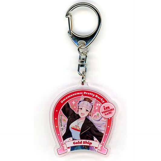 Gold Ship Uma Musume Pretty Derby Acrylic Keychain Yomiuri Land Ver. in Yomiuri Land [USED]