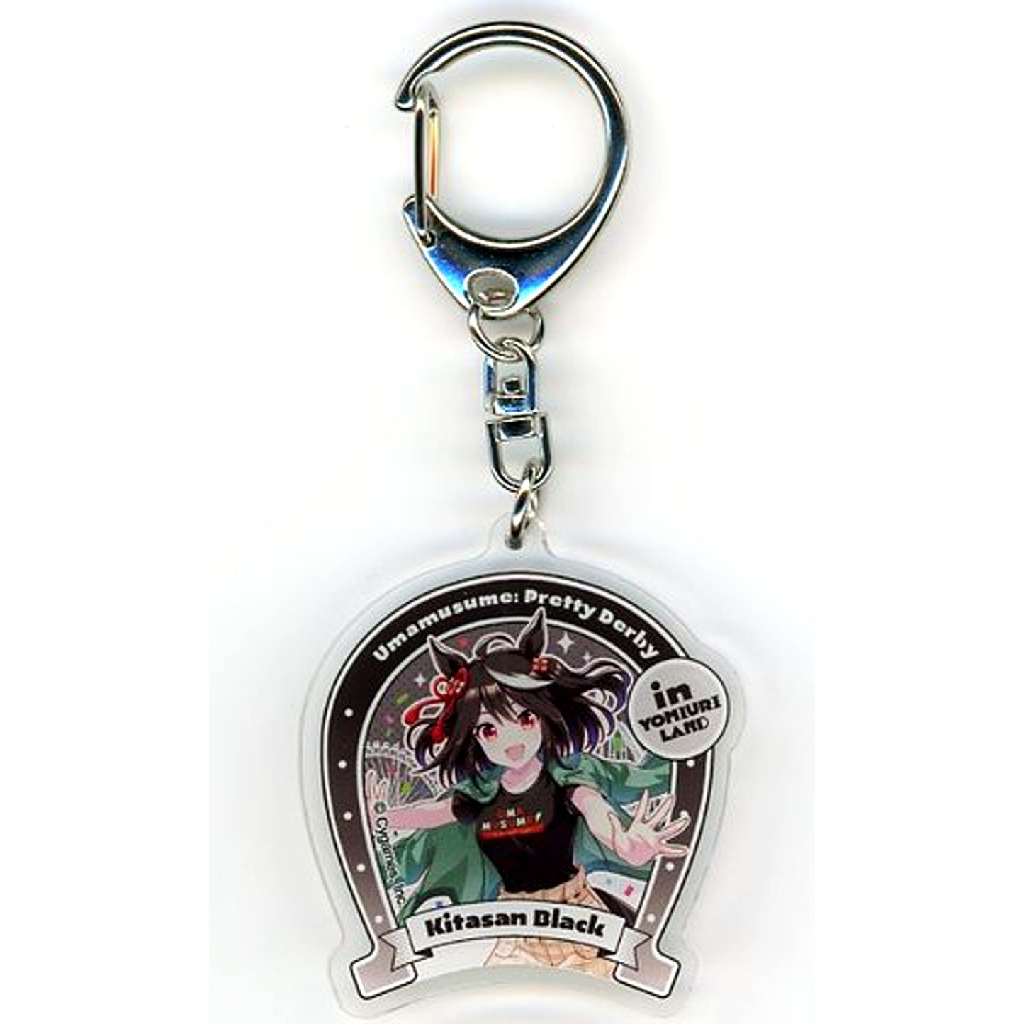 Kitasan Black Umamusume Pretty Derby in Yomiuri Land Acrylic Keychain Yomiuri Land Ver. [USED]