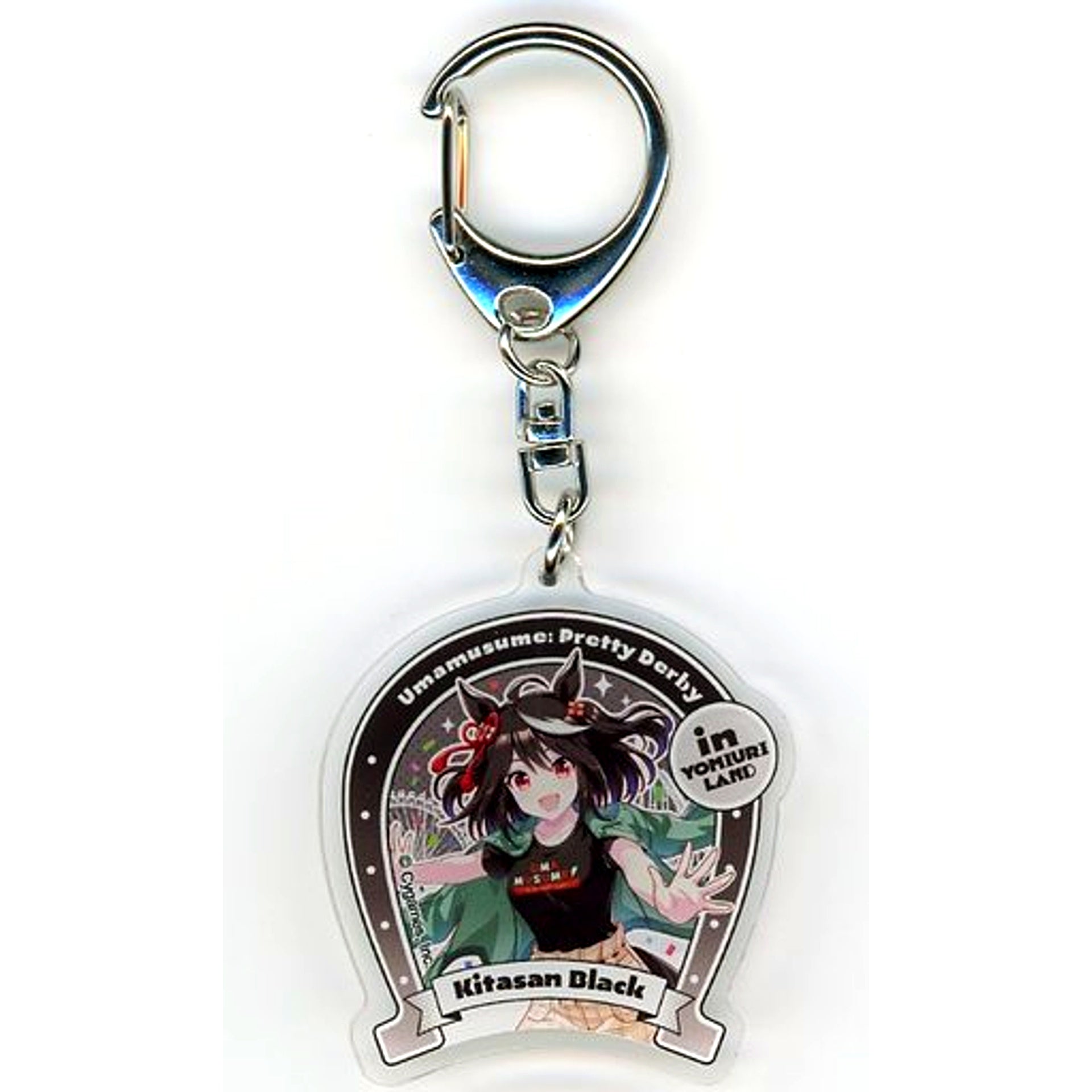 Kitasan Black Umamusume Pretty Derby in Yomiuri Land Acrylic Keychain Yomiuri Land Ver. [USED]