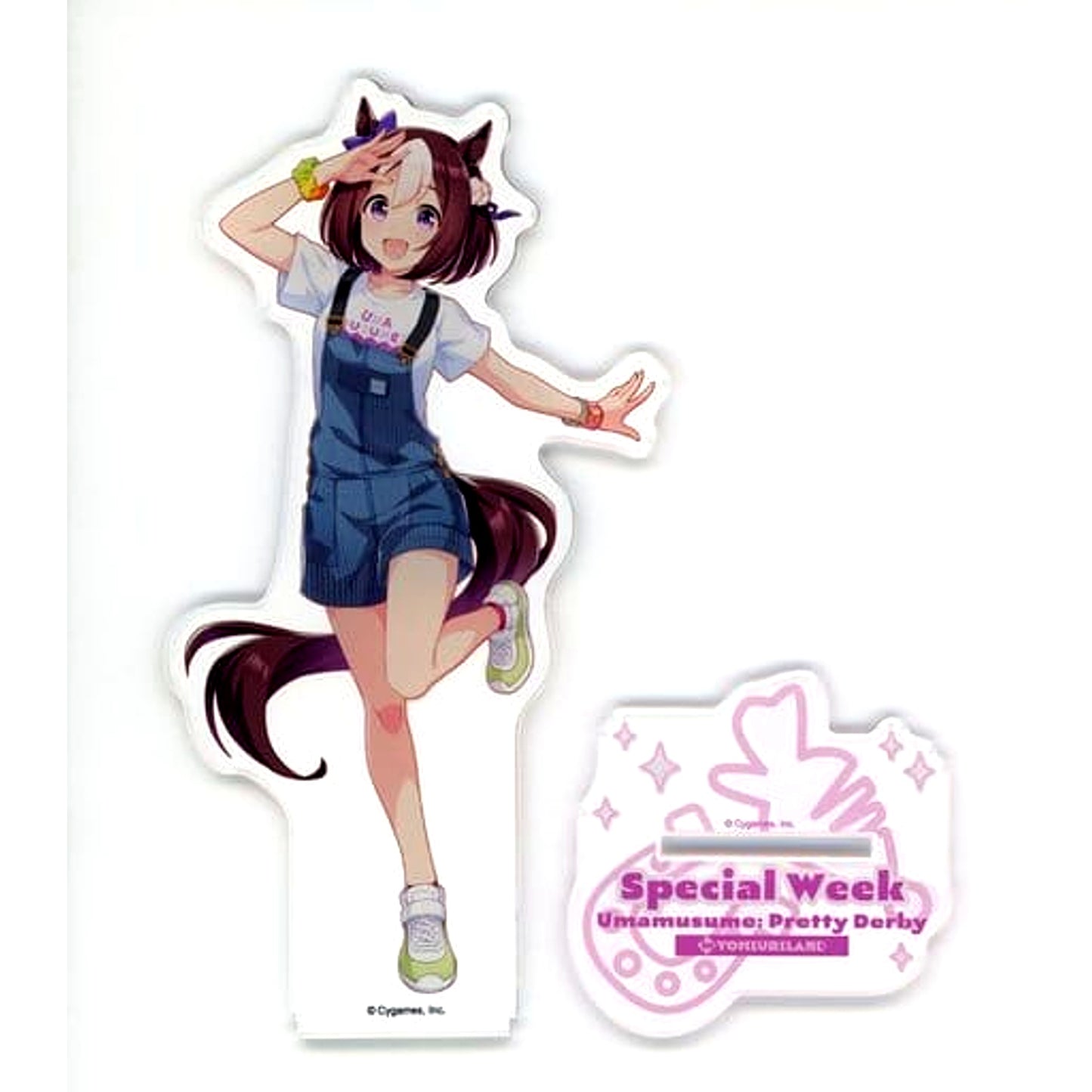 Special Week Umamusume Pretty Derby Large Acrylic Stand Yomiuriland Ver. in Yomiuriland [USED]