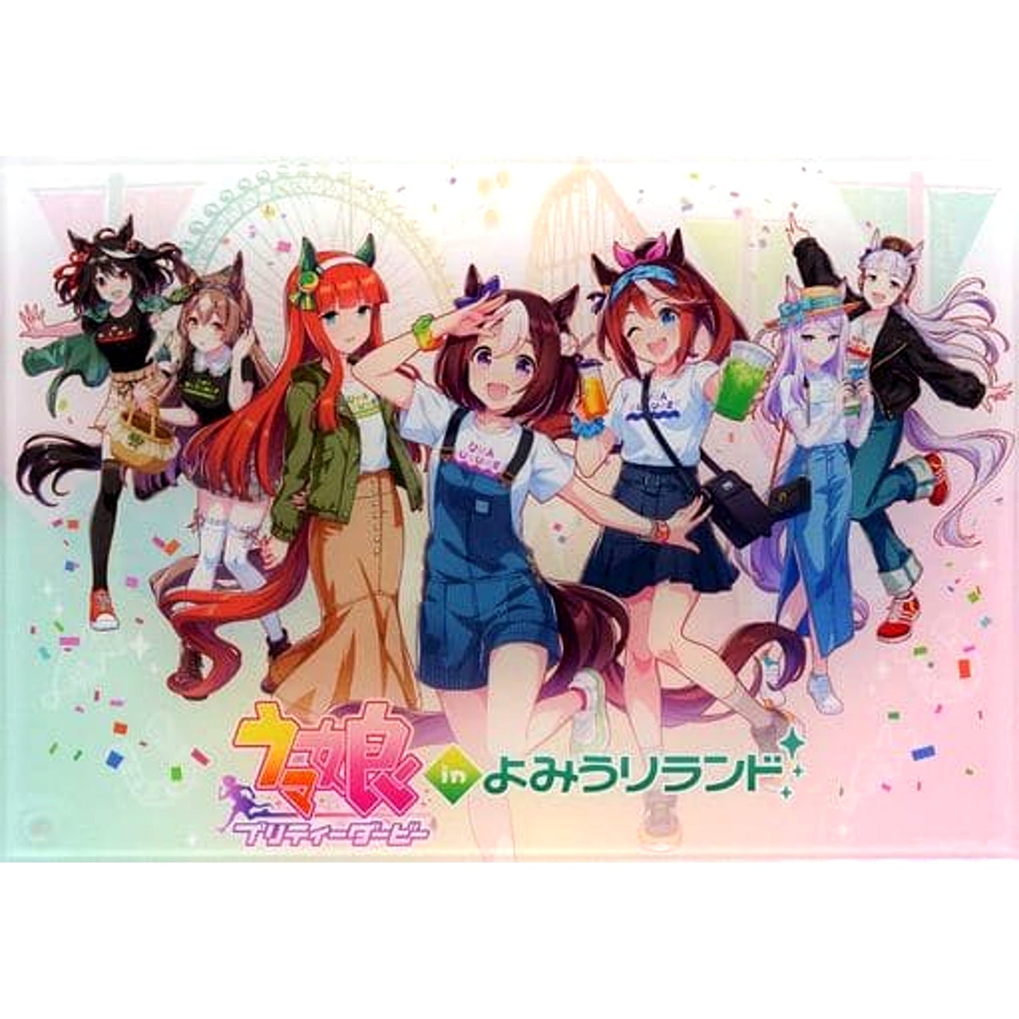 Umamusume Pretty Derby Group Mini Acrylic Art Yomiuriland Ver. in Yomiuriland [USED]