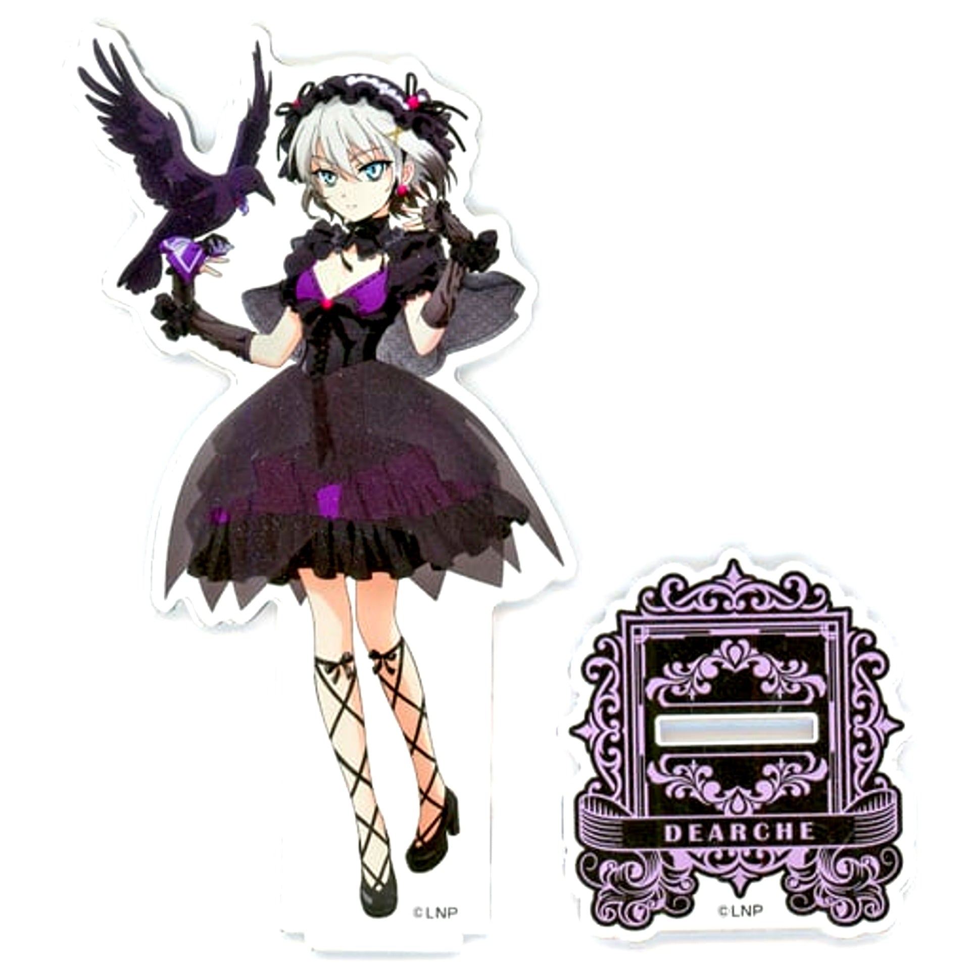 Dearche Illustration BIG Acrylic Stand Magical Girl Lyrical Nanoha Series x Don Quijote [USED]