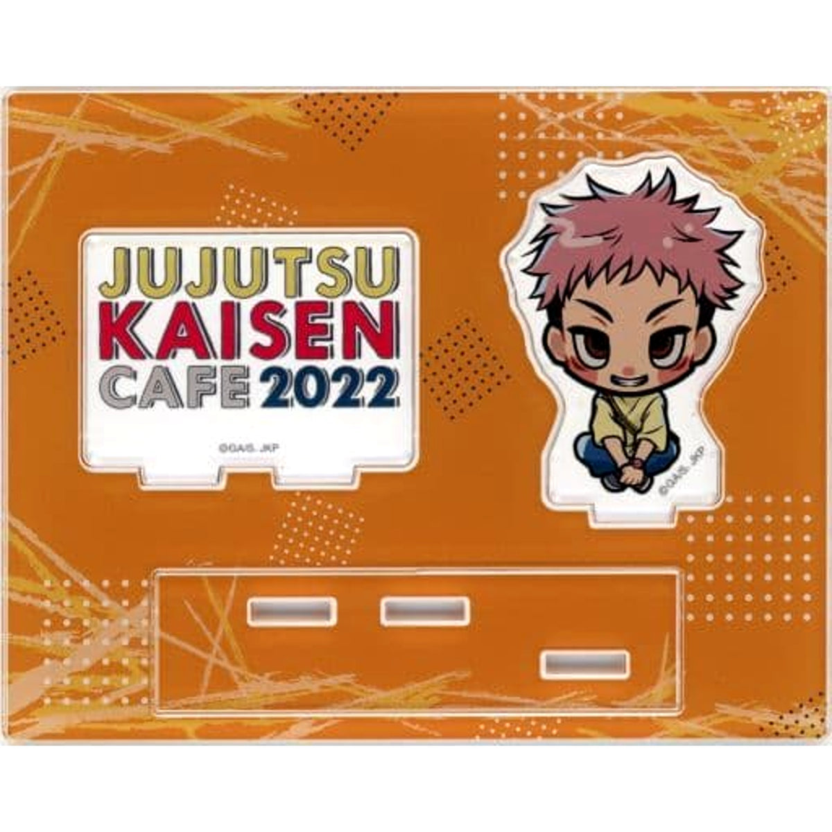 Jujutsu Kaisen Cafe 2022 Yuji Itadori Mini Character Acrylic Stand Acrylic Stands [USED]