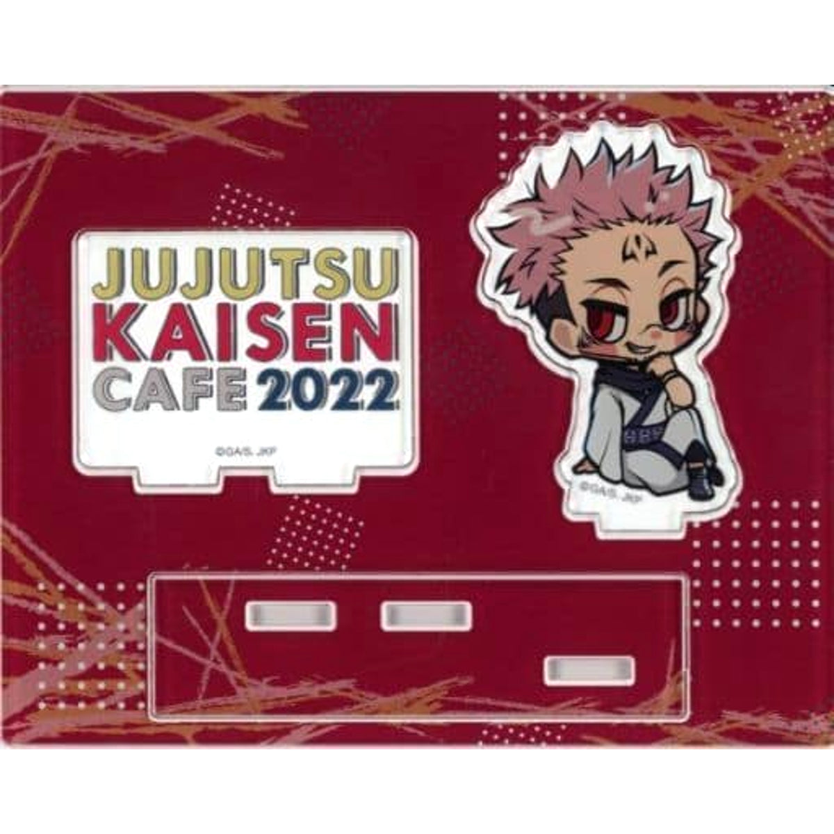 Jujutsu Kaisen Cafe 2022 Sukuna Mini Character Acrylic Stand Acrylic Stands [USED]