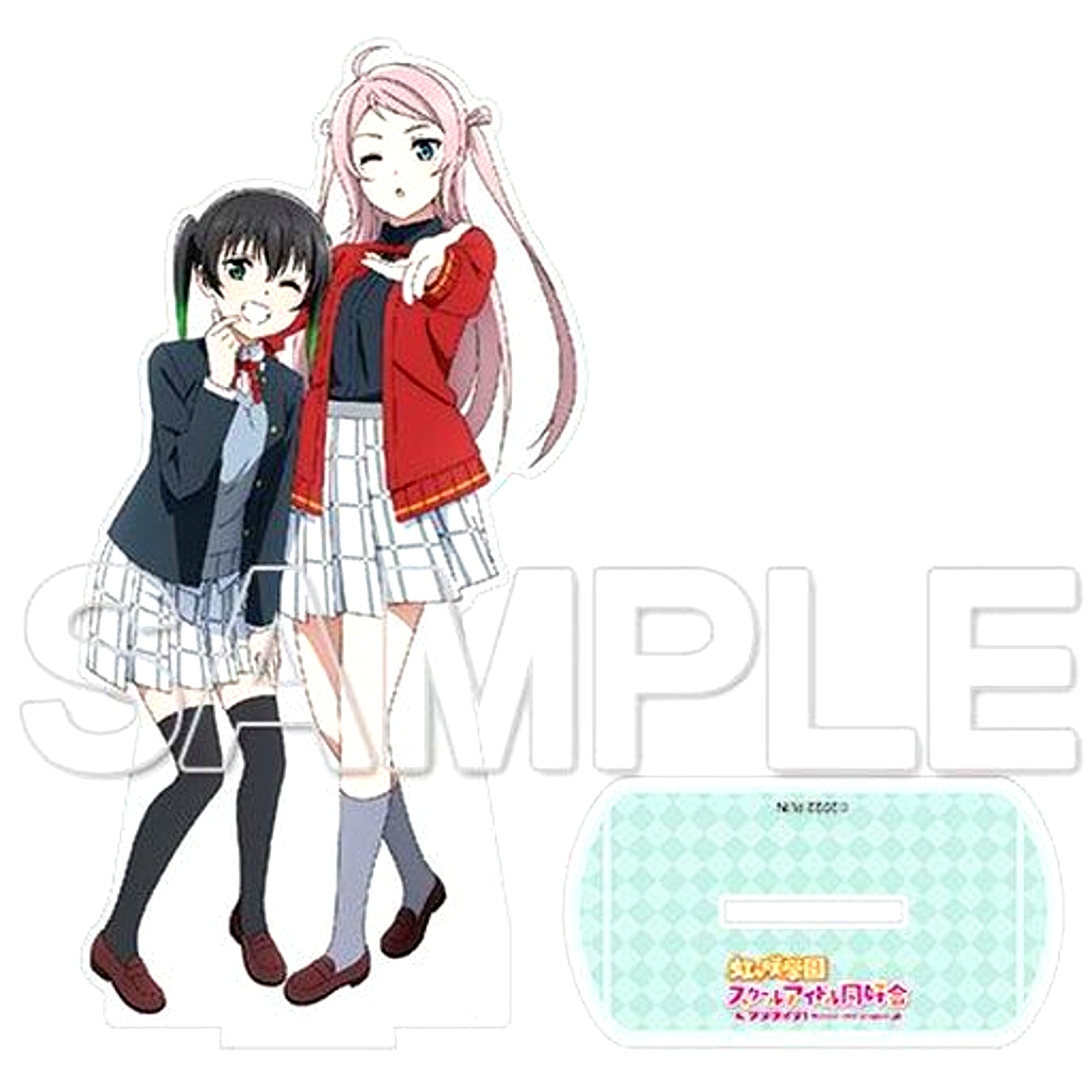 Yu Takasaki & Lanzhu Zhong Acrylic Figure Love Live! Nijigasaki High School Idol Club [USED]