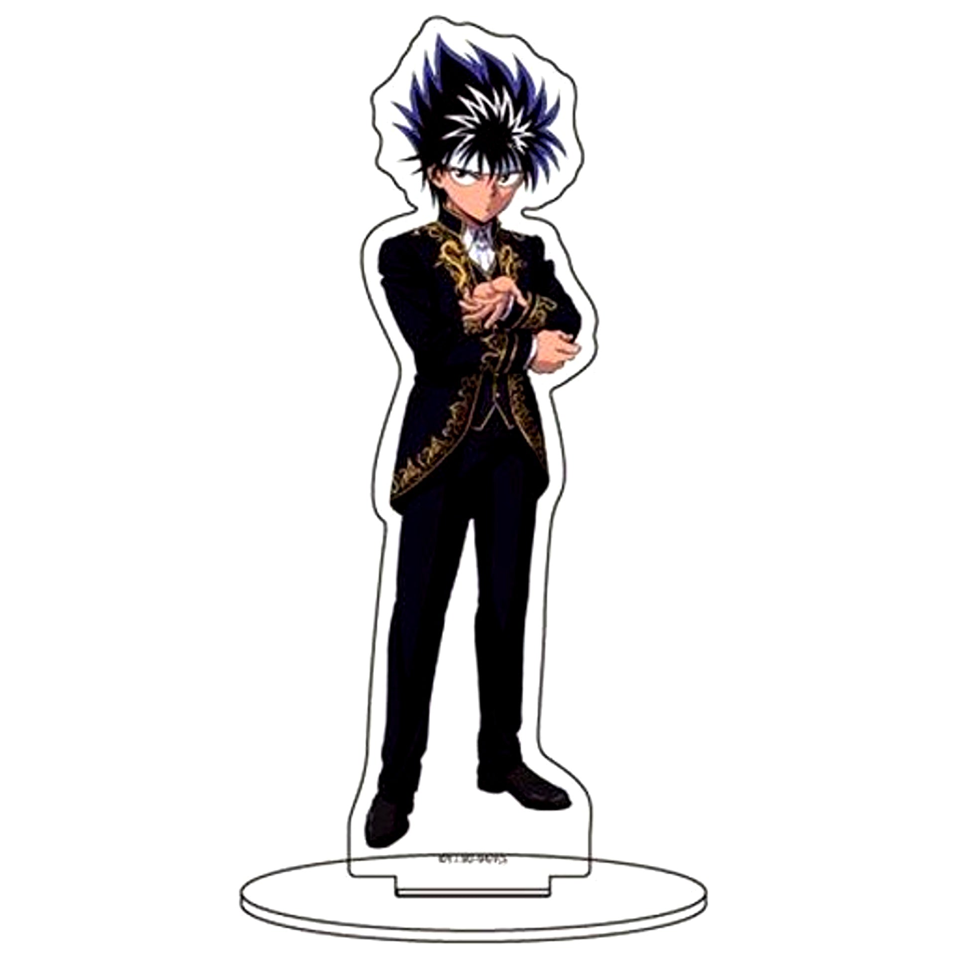 Hiei 30. Escort Ver. Illustration Character Acrylic Figure Yu Yu Hakusho [USED]