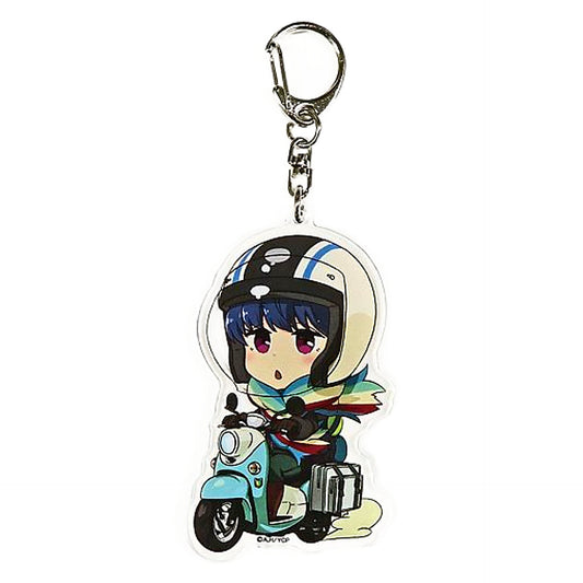 Rin Shima Bike Laid-Back Camp Acrylic Keychain [USED]