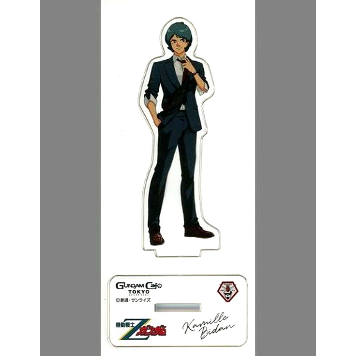 Kamille Bidan 202007 Model Sheet AS Acrylic Stand Mobile Suit Zeta Gundam Gundam Cafe Tokyo Brand Core Limited [USED]