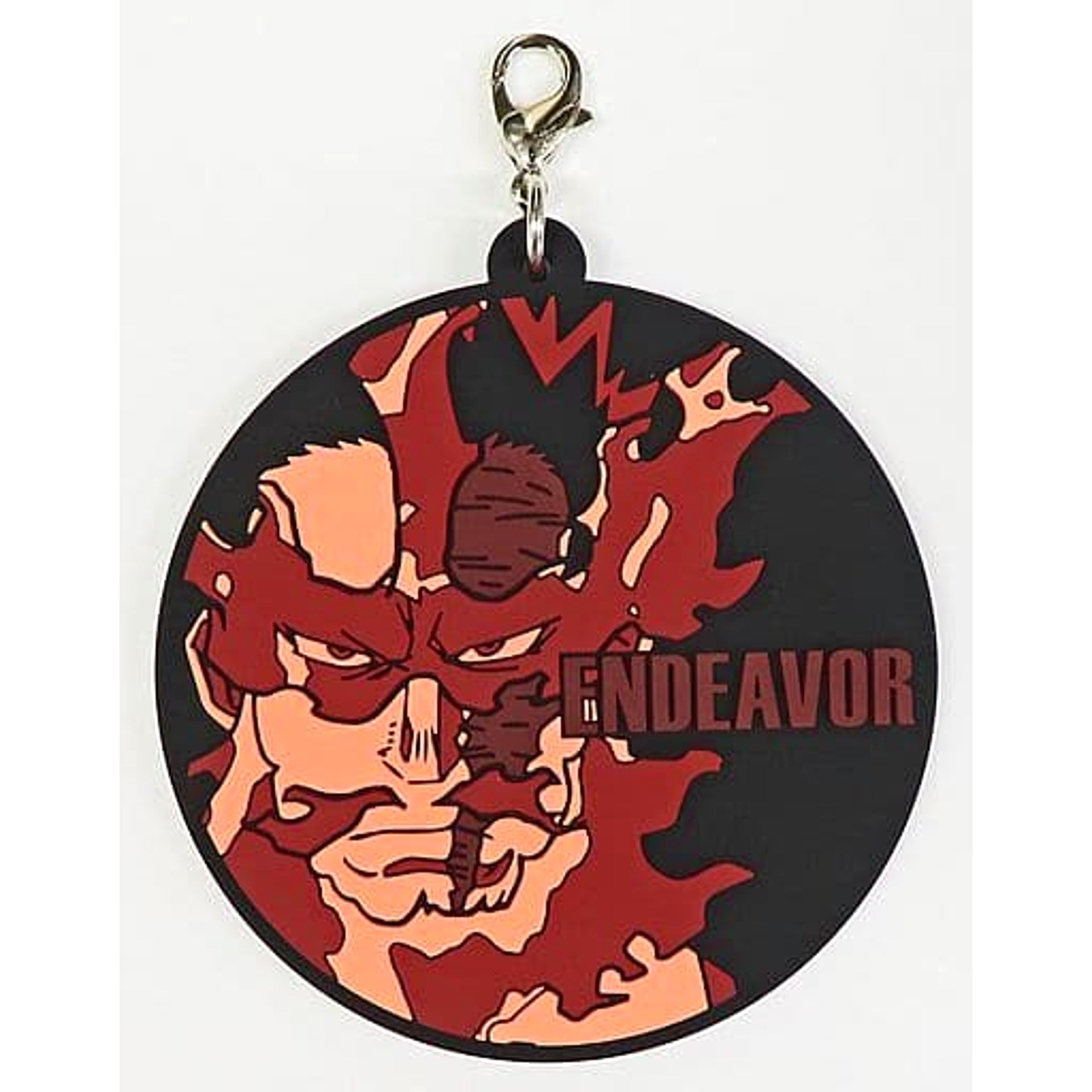 My Hero Academia Endevor Ichiban Kuji The Top 5! Rubber Charm Prize J Charm [USED]