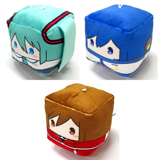 Set of 3 Virtual Singer Project Sekai Colorful Stage! feat. Hatsune Miku More Plus Square Mascot Vol.1 [USED]