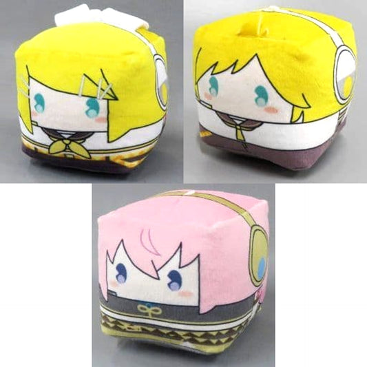 Hatsune Miku: Colorful Stage! Rin Kagamine & Others All 3 Types Set More Plus Square Mascot Virtual Singer Vol.2 Mascot [USED]
