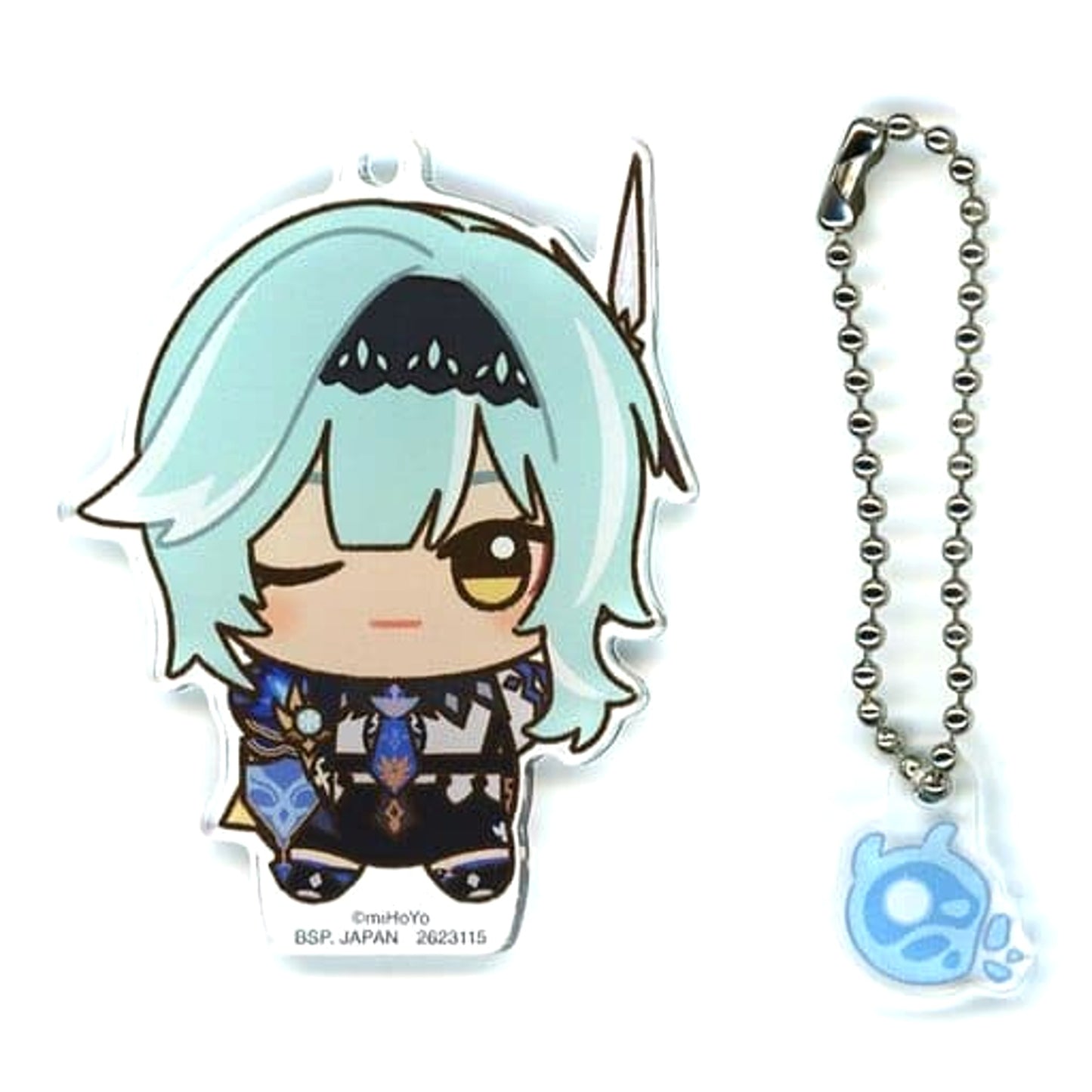 Genshin Eula I Mini Seelie: Dayflower Chibigurumi Acrylic Plate Keychain Lost Riches Acrylic Stands [USED]
