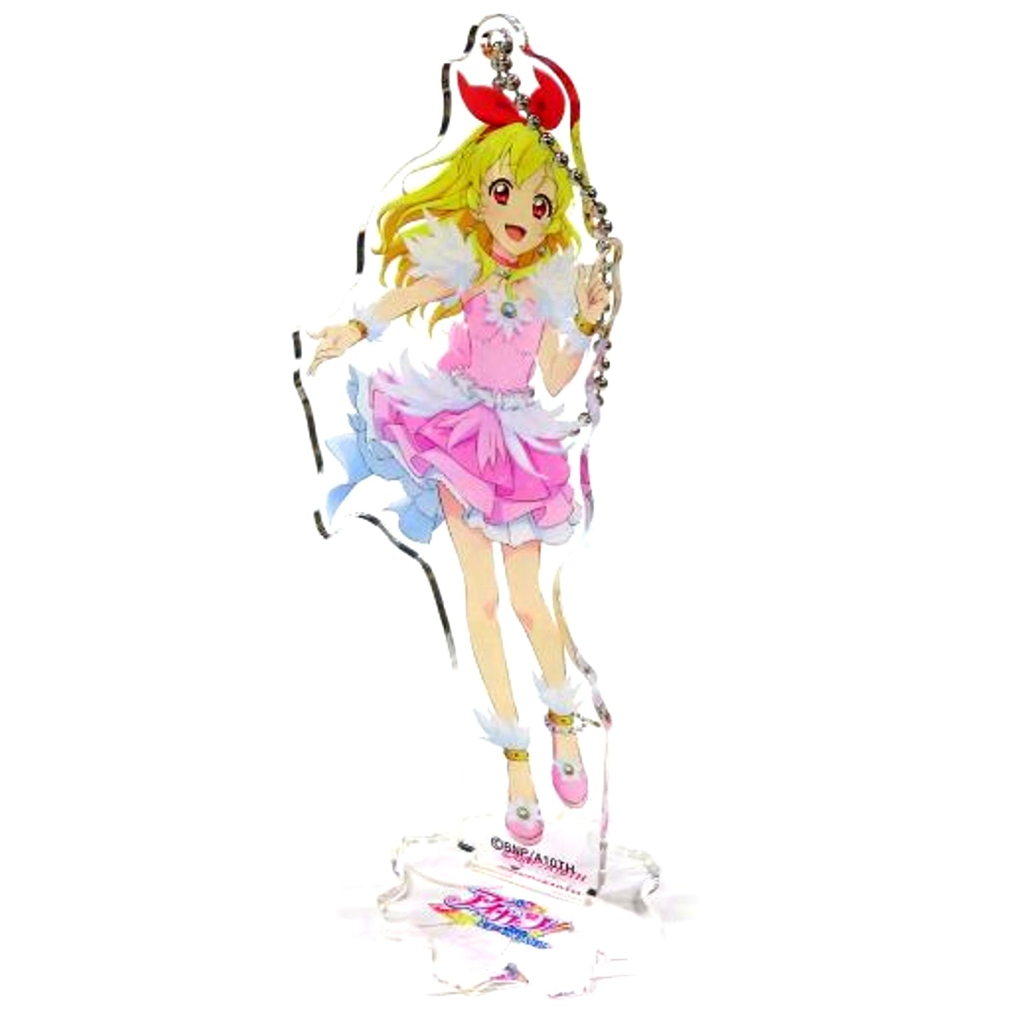 Ichigo Hoshimiya Acrylic Stand Keychain Aikatsu Planet! The Movie / Aikatsu! 10th Story Starway to the Future Theater Goods [USED]