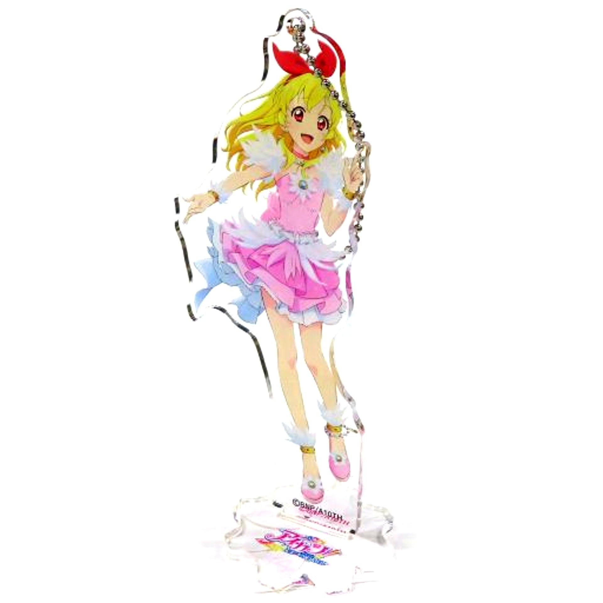 Ichigo Hoshimiya Acrylic Stand Keychain Aikatsu Planet! The Movie / Aikatsu! 10th Story Starway to the Future Theater Goods [USED]
