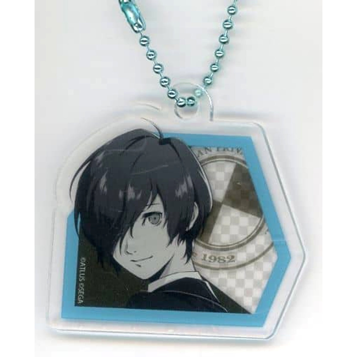 Persona Series P3 Protagonist Man 25th Anniversary Keychain Seria Limited Keychains [USED]