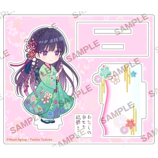 Miyo Saimori Sakura My Happy Marriage Chibi Character Acrylic Figure [USED]