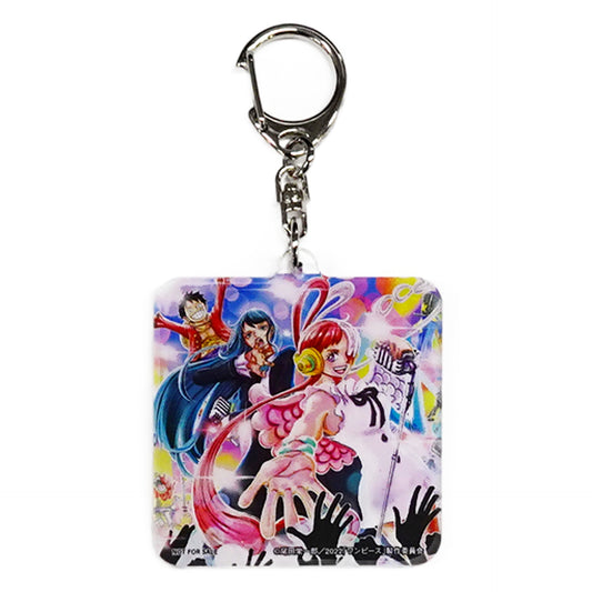 Ado Uta's Songs ONE PIECE FILM RED CD Keychain HMV Bonus [USED]
