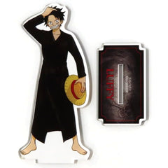 One Piece Film Red Monkey D. Luffy Bathrobe Acrylic Stand Gokurakuyu & Raku Spa Bathhouse Start!! Straw Hat Crew Exclusive Acrylic Stands [USED]