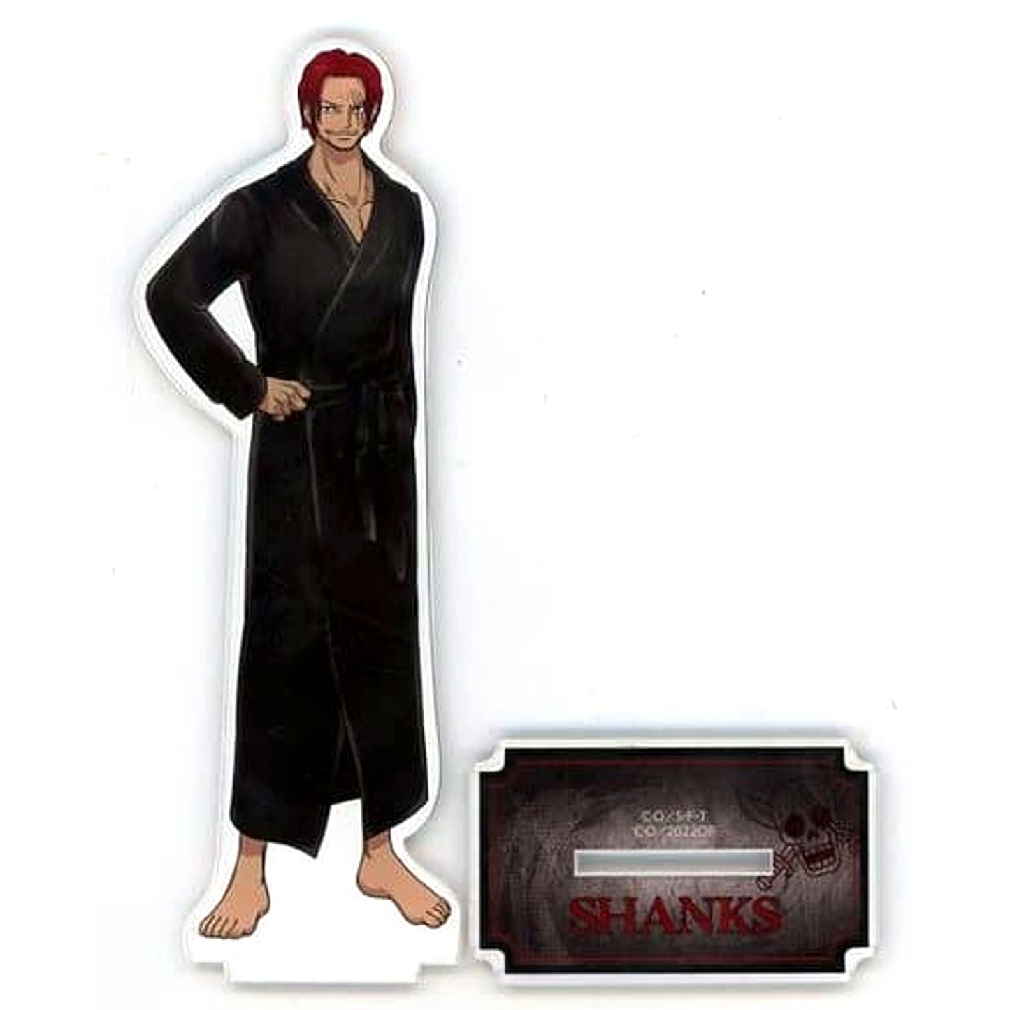 Shanks One Piece FILM RED x Gokurakuyu RAKU SPA Bathhouse Start!! Straw Hat Crew Acrylic Stand [USED]