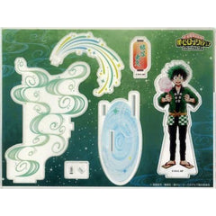 My Hero Academia Izuku Midoriya Acrylic Diorama Chara Pop Store Tomodachi 100nin Dekirukana? Omatsuri! in Takoba Seaside Park! Limited Acrylic Item [USED]