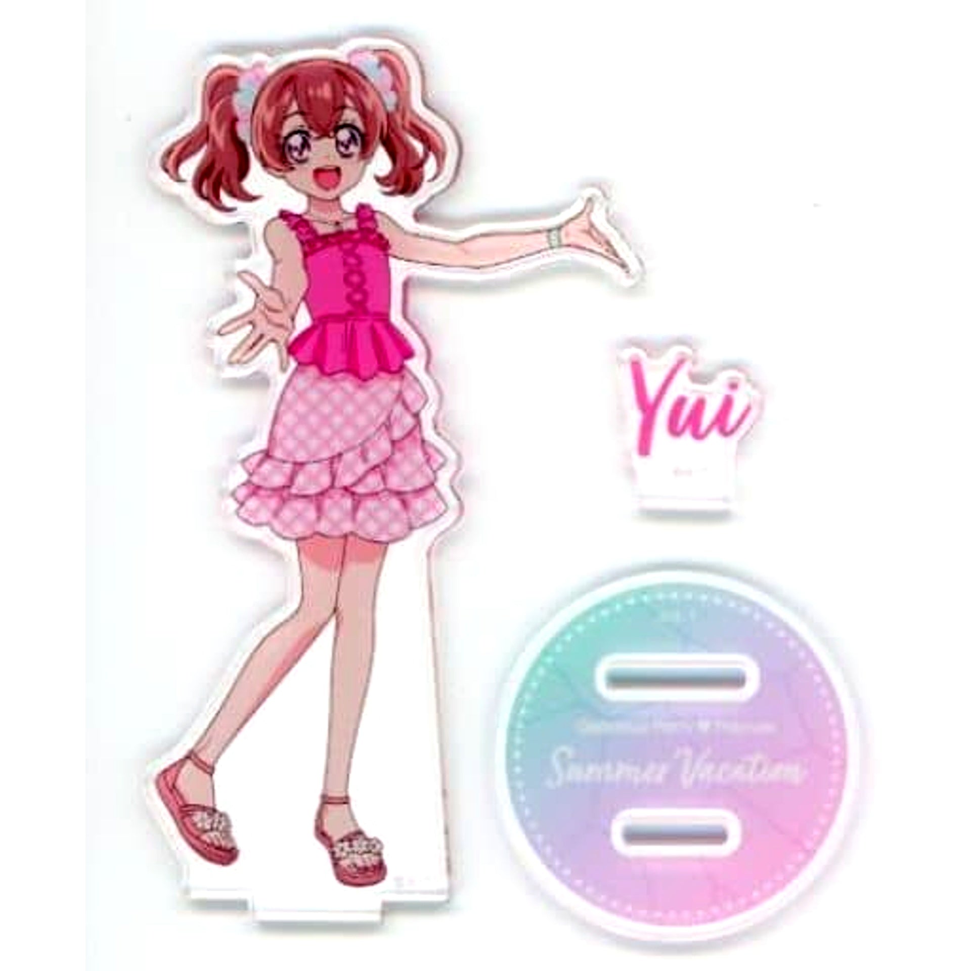 Yui Nagomi Delicious Party Precure Acrylic Stand Summer Vacation Pretty Store Limited [USED]