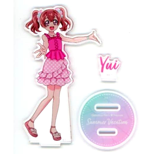 Yui Nagomi Delicious Party Precure Acrylic Stand Summer Vacation Pretty Store Limited [USED]