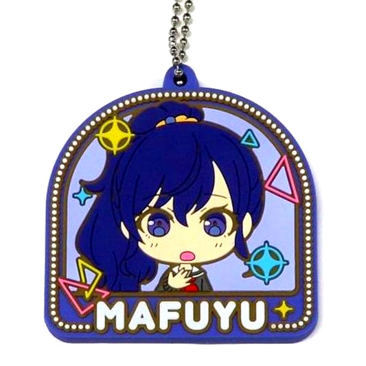 Mafuyu Asahina Project SEKAI Colorful Stage! feat. Hatsune Miku Rubber Keychain Collection Stamp Ver. A [USED]