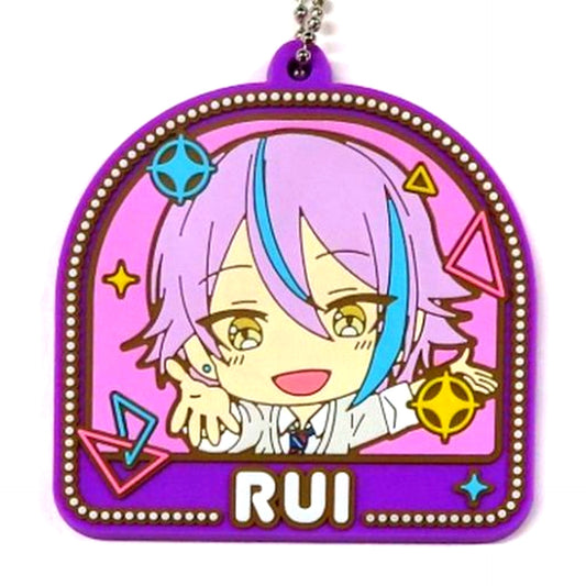 Rui Kamishiro Project SEKAI Colorful Stage! feat. Hatsune Miku Rubber Keychain Collection Stamp Ver. C [USED]
