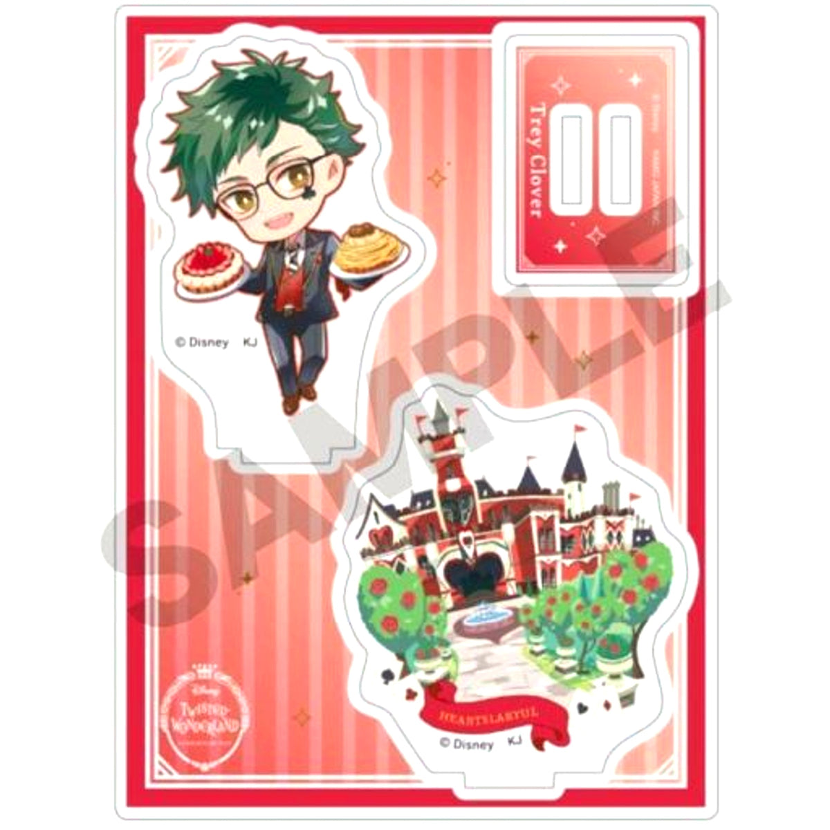 Trey Clover Acrylic Stand Chimaniwa Disney: Twisted-Wonderland [USED]