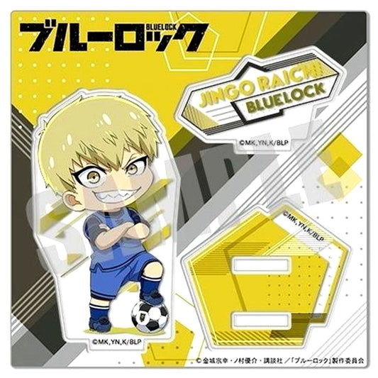 Jingo Raichi Blue Lock Acrylic Stand Official Deformed Illustration 1st Release [USED]