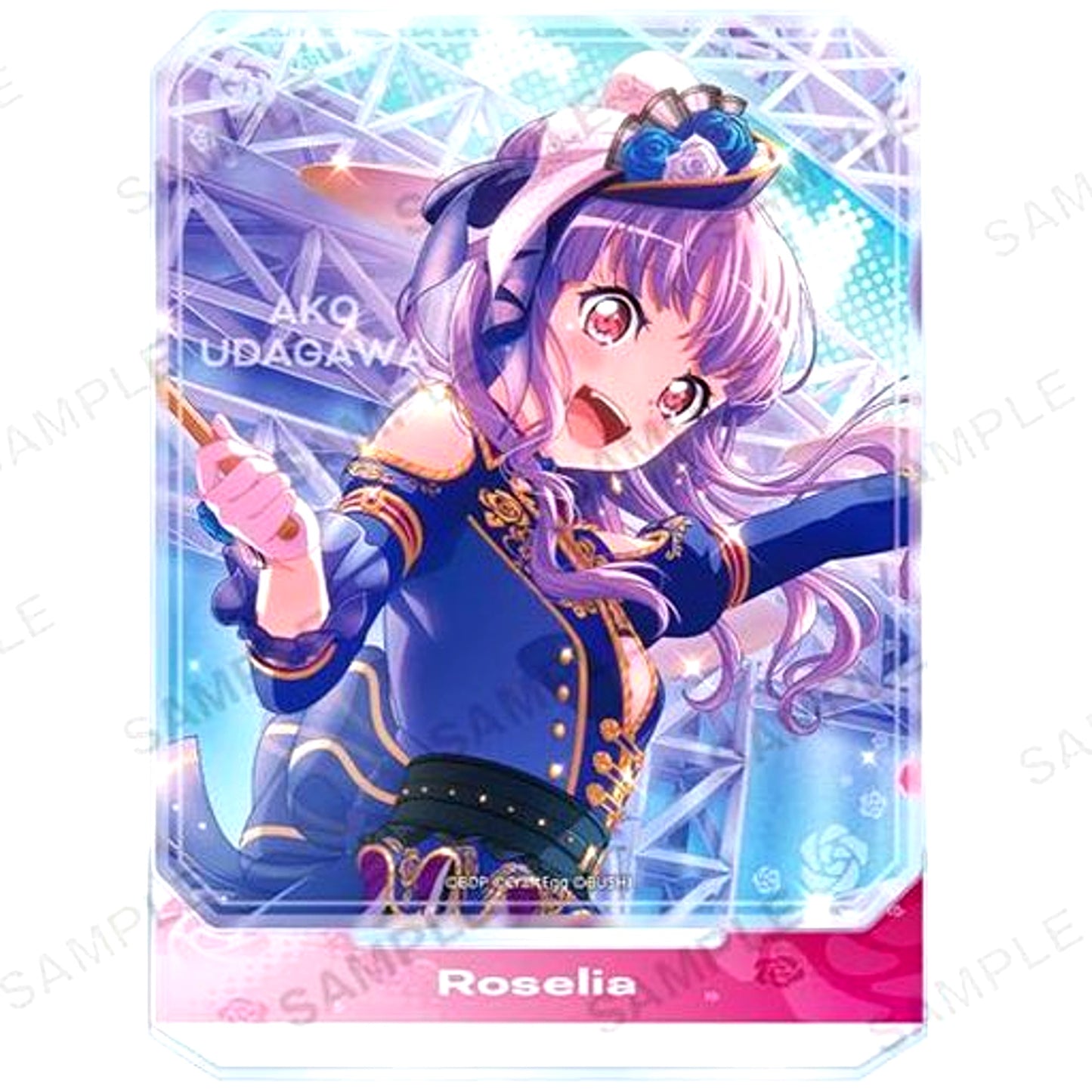 Ako Udagawa BanG Dream! Girls Band Party! Octagon Acrylic Stand [USED]