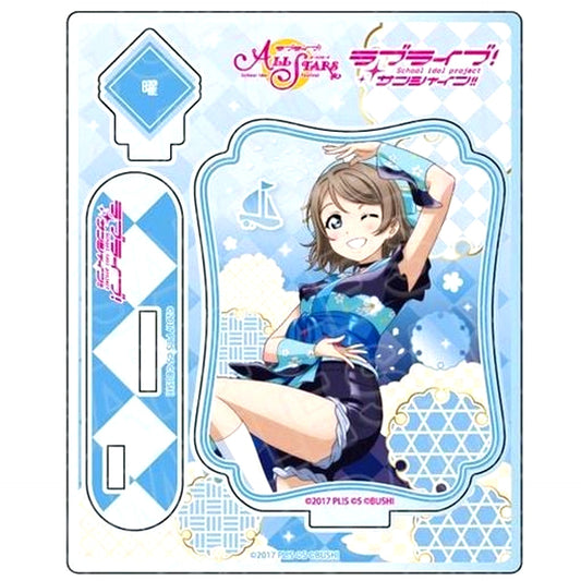 You Watanabe MY Mai TONIGHT Ver. Acrylic Stand Love Live! School Idol Festival ALL STARS [USED]